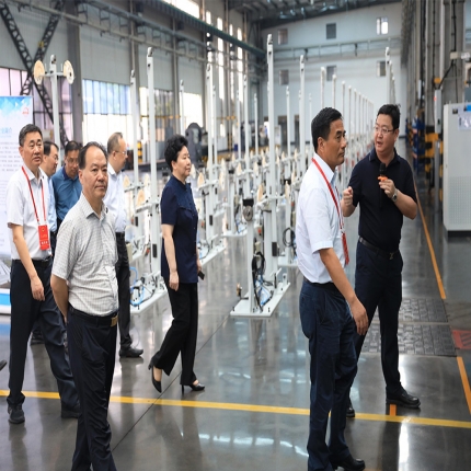 泰州市人大常委會副主任張育林率隊視察泰隆科技產(chǎn)業(yè)園項目